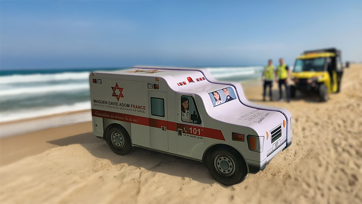 La Tsédakambulance du MDA